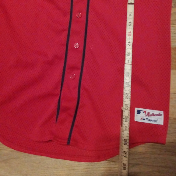 Vintage JD Drew St. Louis Cardinals Warmup Jersey YOUTH XL - Picture 4 of 8